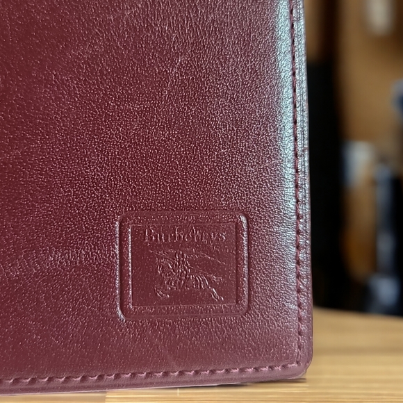 Burberrys VTG Bifold Card Wallet in EUC with COA - Picture 6 of 12